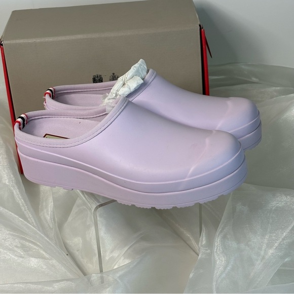 Hunter Gender Inclusive In/Out Bloom Clog Tempered Mauve! - Picture 7 of 9